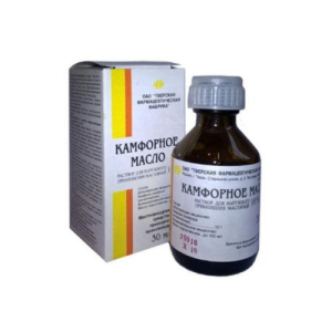 Камфорное масло раствор д/наруж. прим. [масляный] 10% 30мл