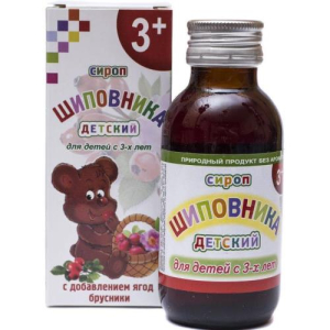Сироп шиповника 100мл для детей /биоинвентика/