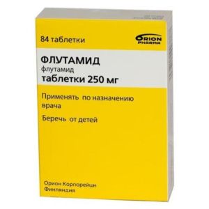 Флутамид таблетки 250мг №84