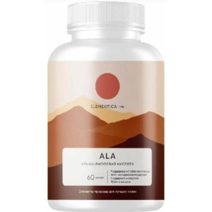 Элементика лайф альфа-липоевая к-та капсулы 500мг №60