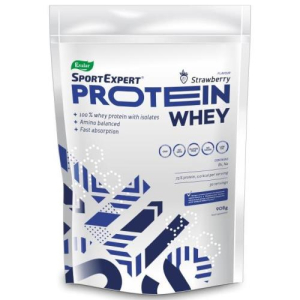 Эвалар спортэксперт протеин вэй порошок 908г клубника