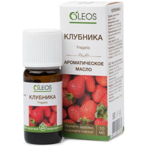 Олеос ароматическое масло 10мл клубника