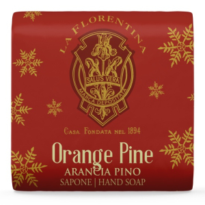 Ла флорентина мыло туалетное 106г твердое апельсн и хвоя