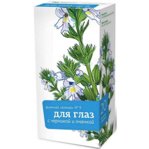 Алтай фиточай 2г №20 д/глаз с черникой и очанкой №9