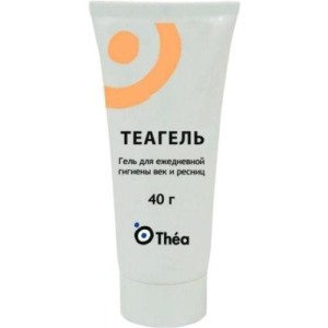Теагель гель д/гигиены век и ресниц 40г.
