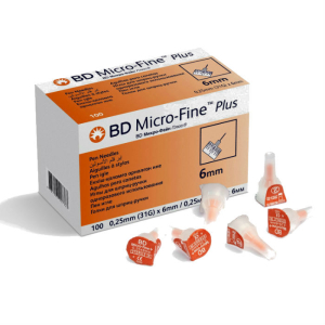Иглы для шприц-ручки bd micro-fine plus 31g №100