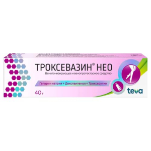 Троксевазин нео гель для наружного применения 40г 