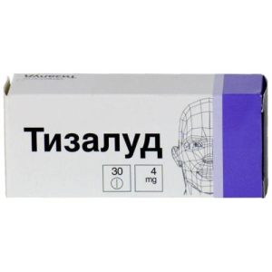Тизалуд таблетки 4мг №30 
