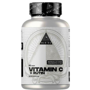 Мантра витамин с+рутин капсулы №90 бад