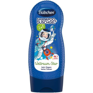 Бюбхен гель-шампунь д/душа 2в1 д/дет. отважный космонавт 230мл. /арт.92822/