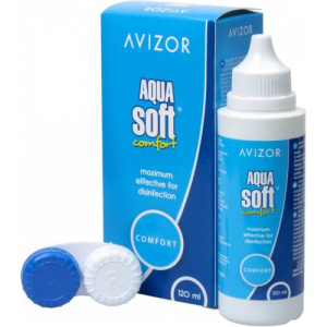 Авизор аква софт раствор для линз 120мл комфорт