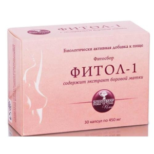 Алфит фитол-1 фитосбор мастопатийный №30 капс.