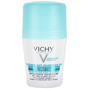 Виши дезодорант шариковый 50мл проттив белых и желтых пятен 48ч