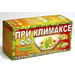 Сила российских трав №16 фиточай 1,5г №20 при климаксе