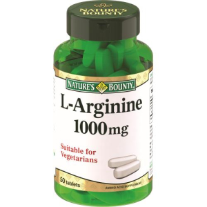 Нэйчес баунти таблетки 1000мг №50 l-аргинин бад