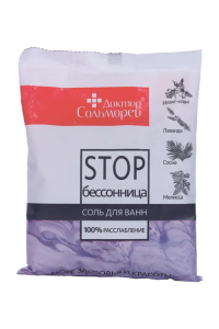 Доктор сольморей морская соль для ванн 500г стоп бессонница