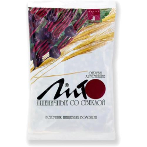 Лито отруби хрустящие 200г пшеничные свекла + кальций