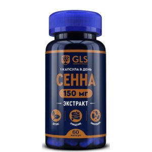 Джи эл эс сенна капсулы 400мг №60 бад