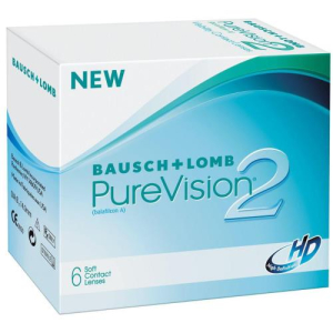 Бауш энд ломб пюр вижн 2 hd линзы контактные №6 -5,00 dia14 вс 8.6