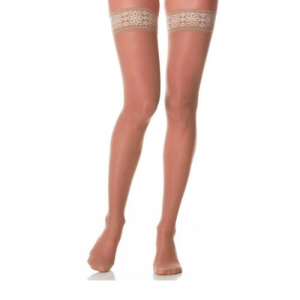 Эргоформа чулки медицинские эластичные компрессионные 2кл. р.2 беж. 23-32мм. /арт.221/