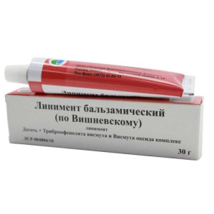 Линимент бальзамический (по вишневскому) линимент для местного применения 30г