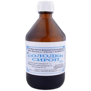 Солодки корни сироп 100г