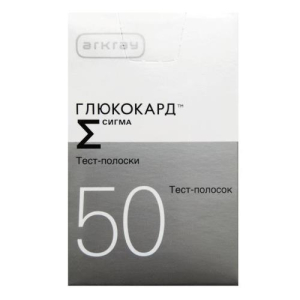 Тест-полоски глюкокард сигма №50 [glucocard]