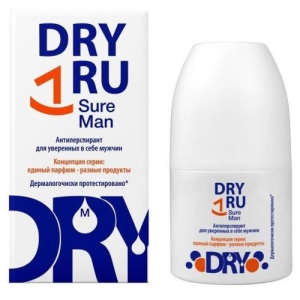 Драй ру шуэ мен дезодорант антиперспирант ролик 50мл д/уверенных в себе мужчин