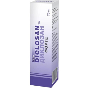 Диклозан форте гель 75мл согревающ. с экстр. трав +  эфир. масла