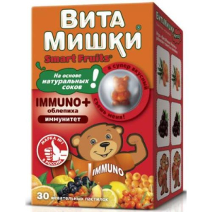Витамишки иммуно плюс облепиха пастилки жевательные 2,5г №30 бад