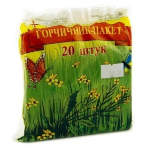 Горчичники-пакет №20 /висмут/