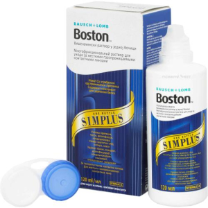 Бостон simplus ратвор для линз 120мл [boston]