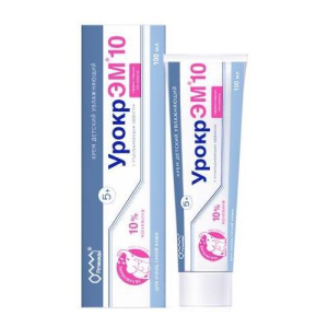 Урокр эм10 крем детский 100мл 10% мочевины увлажняющий