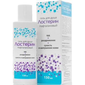 Лостерин гель для душа 150мл нафталановый