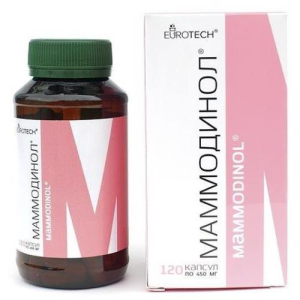 Маммодинол капсулы 450мг №120 бад