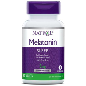 Натрол мелатонин таблетки 5мг №60 бад