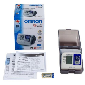 Омрон r2 тонометр автомат на запястье манжета 13.5-21.5см /арт.hem-6113-ru/