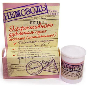Немозоль ср-во косметическое 15г