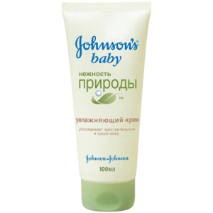 Джонсонс беби крем детский 100мл нежность природы увлажн.