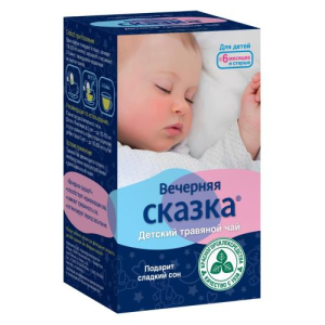 Вечерняя сказка чайный напиток 1,5г №20 детский 6 мес  +