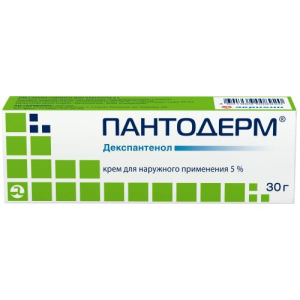 Пантодерм крем для наружного применения 5% 30г