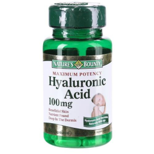 Нэйчес баунти капсулы 100мг №30 гиалуроновая к-та бад