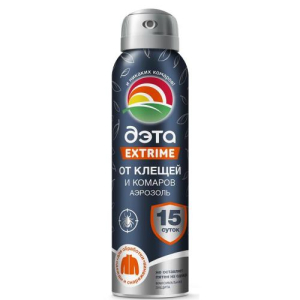 Дэта экстрим аэрозоль 150мл от клещей и комаров