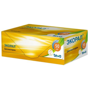Экорал капсулы 50мг №50