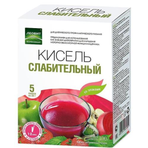 Леовит кисель 20г №5 слабительный