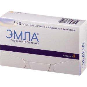 Эмла крем для местного применения 5г №5