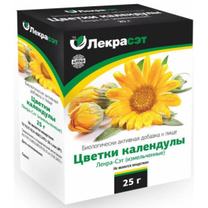 Календула цветки чайный напиток 25г. бад /лекра-сэт бад
