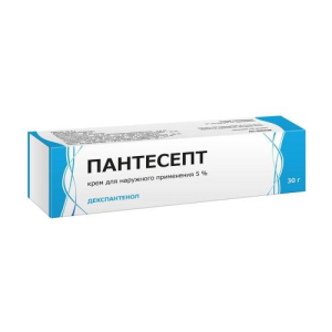 Пантесепт крем для наружного применения 5% 30г
