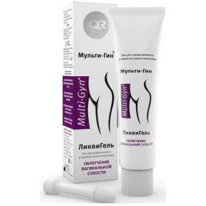 Мульти-гин ликвигель гель 30мл д/профилактики и устранения сухости влагалища