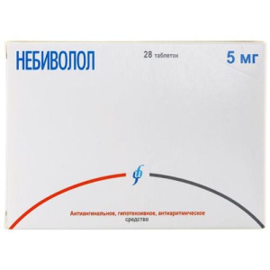 Небиволол таблетки 5мг №28 